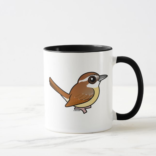 Taza Wren de Birdorable Carolina (Derecha)