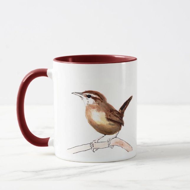 Taza Wren de Carolina (Izquierda)