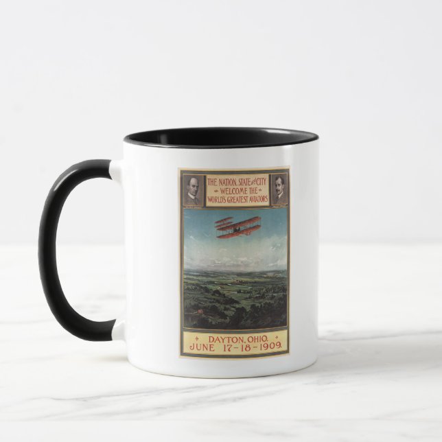 Taza Wright Brothers Plane (Izquierda)