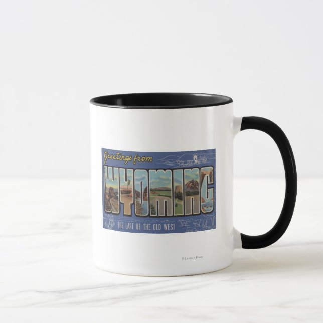 Taza Wyoming (Último del Viejo Oeste) (Derecha)