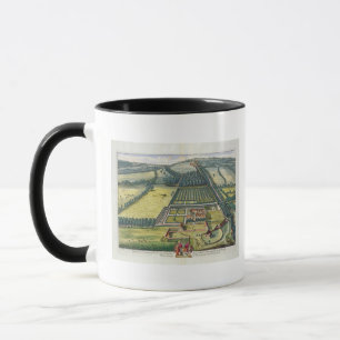 Taza Wytham en el condado de Berkshire grabó por Joha
