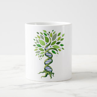 Taza X-Grande del árbol de la DNA