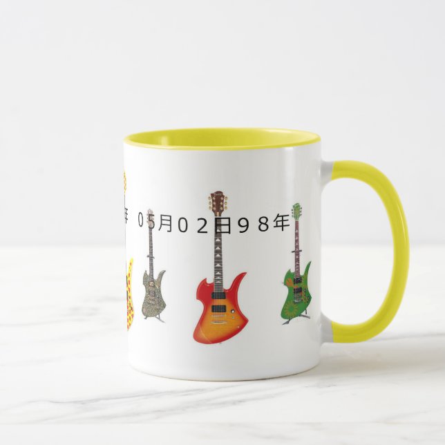 Taza X japan hide' s guitar (Derecha)