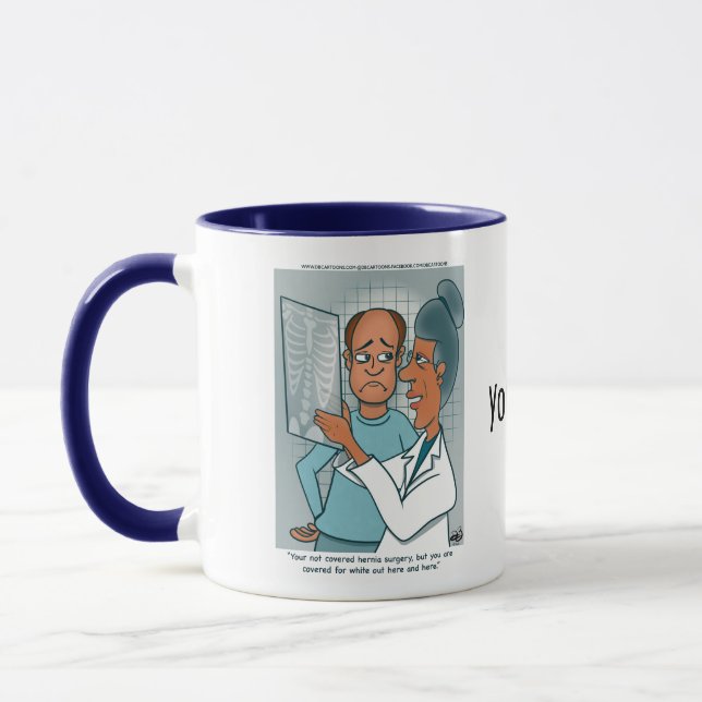 Taza X-Ray Combo Mug (Izquierda)