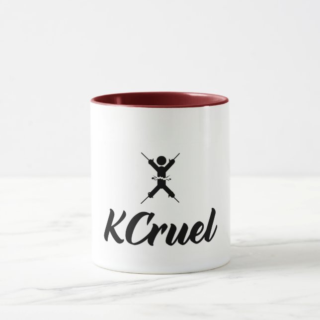 Taza Xícara Importada KCruel (Centro)