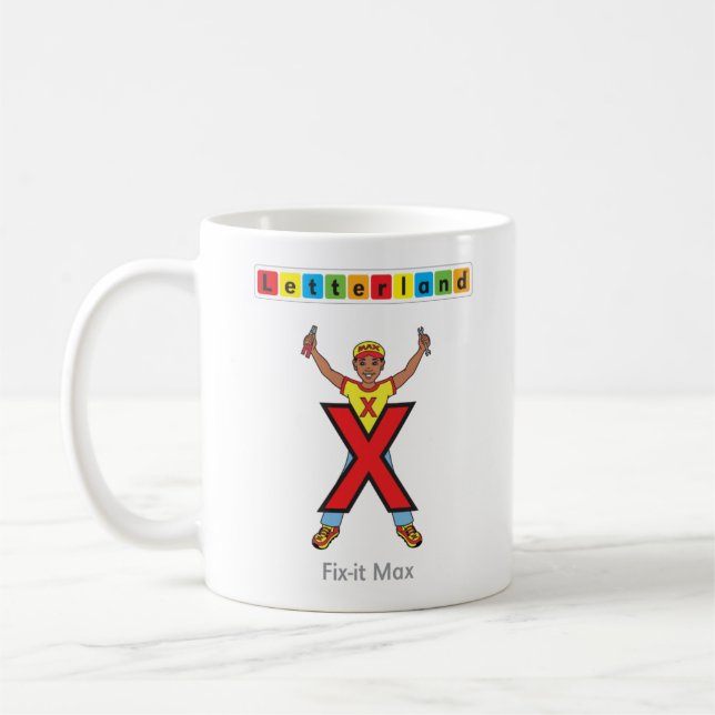 Taza Xx de Letterland el | (Izquierda)