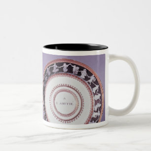 Taza y platillo, fin del siglo XVIII de Meissen