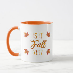 Taza ¿Ya Ha Caído? Otoño gracioso