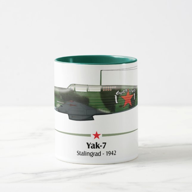 Taza Yak-7 Russia - Stalingrad Battle - 1942 (Centro)
