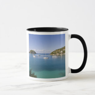 Taza Yates de anclaje, Lakka, Paxos, Grecia