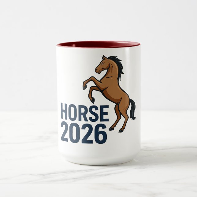 Taza Year of the Horse 2026 (Centro)