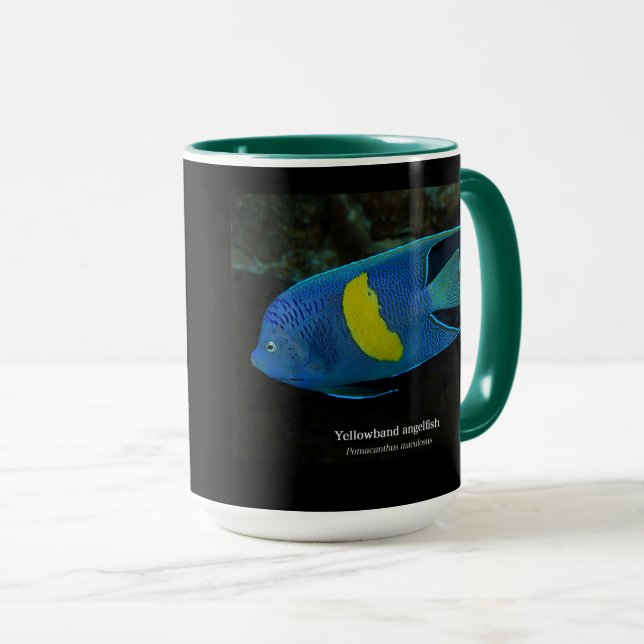 Taza Yellowbar angelfish (Anverso derecho)