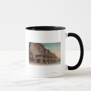 Taza Yellowstone, WY - entrada del mesón fiel viejo