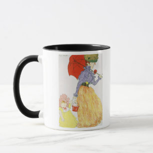Taza Yendo a la playa, de "L'Estampe Moderne", publ