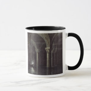 Taza Yere Batan Serai (las cisternas) Estambul, grabada
