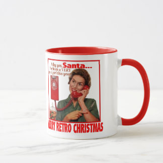 Taza YesSantaGoodGirl-RingerMug 11oz