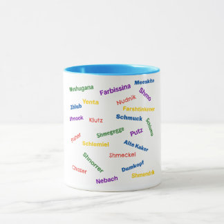 Taza Yiddish Insults Mug