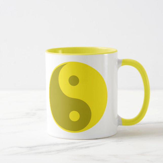 Taza Yin amarillo Yang (Derecha)