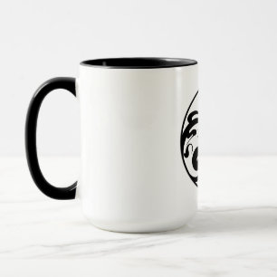 Taza Yin Yang Swirl Mug