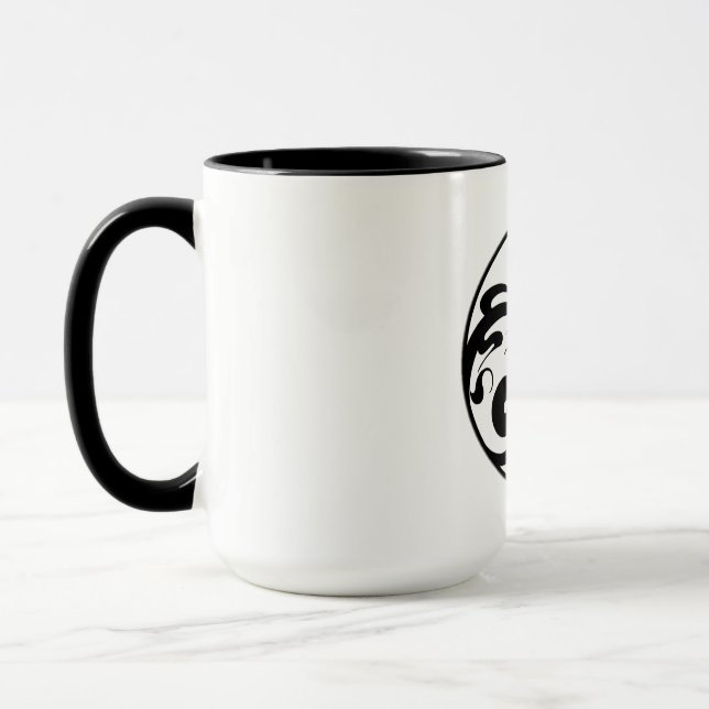 Taza Yin Yang Swirl Mug (Izquierda)