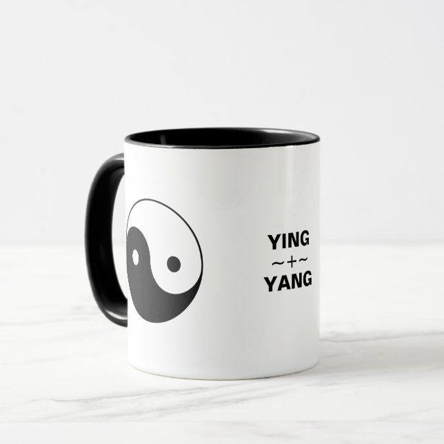 Taza YING-YANG mug (Anverso izquierdo)