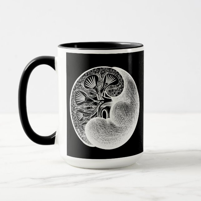 Taza YinYang Kidney Mug - Invertido (Izquierda)