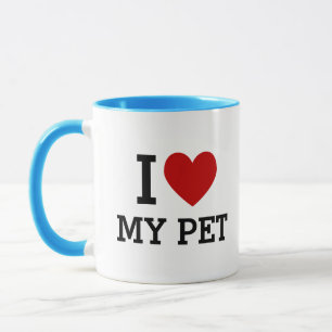 Taza Yo Amo a Mi Mascota – Regalo para Amantes de
