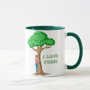 Taza Yo árboles de amor