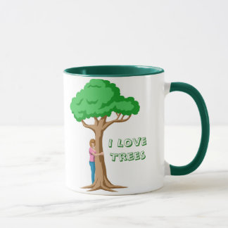 Taza Yo árboles de amor
