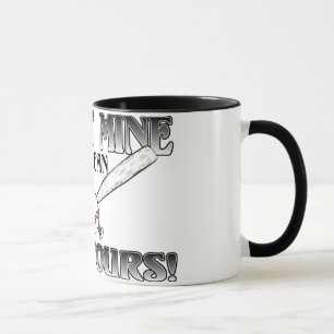 Taza Yo Bust La Mía...Softball de Kick Yours