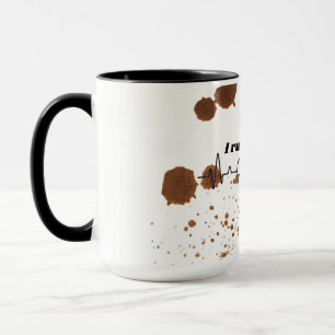 Taza Yo Funciono con Café y Memes Regalo para Am