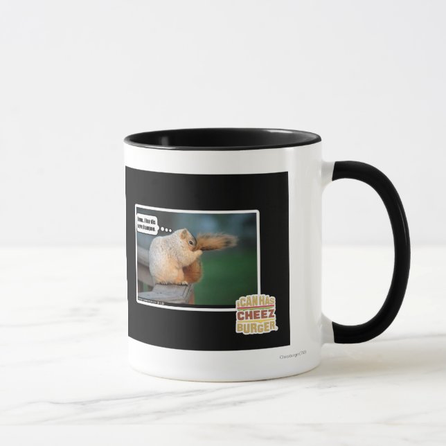Taza Yo luv este nuevo champú (Derecha)