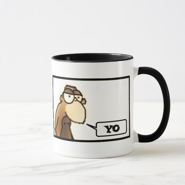 Taza Yo Monkey Mug (Derecha)