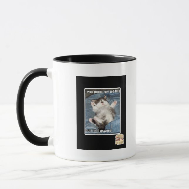 Taza Yo wuz gunna da tu abrazo (Izquierda)