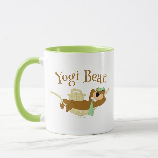 Taza Yogi Bear Picnic Hammock Nap Time (Izquierda)