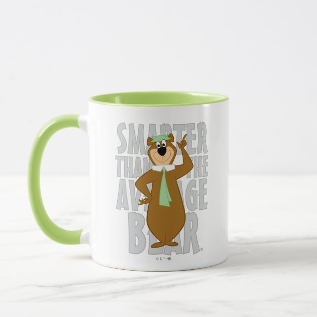 Taza Yogi "Más Inteligente Que El Oso Medio" (Izquierda)