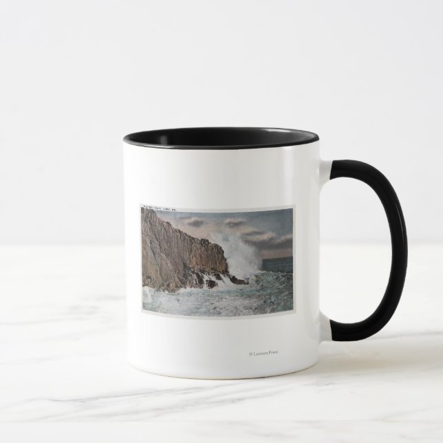 Taza York, MaineView de Calvario CliffYork, ME (Derecha)