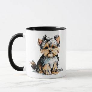 Taza Yorkie Yorkshire Terrier Mascota Dog