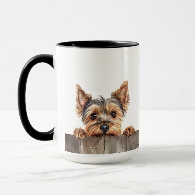 Taza Yorkshire Terrier Dog Mug (Izquierda)
