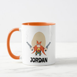 Taza Yosemite Sam Atrás | Añadir su nombre