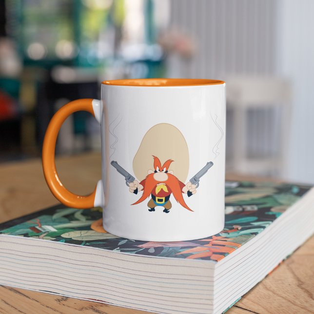 Taza Yosemite Sam Retrocede (Subido por el creador)