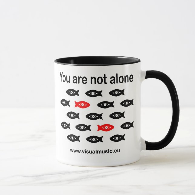 Taza You are not alone (Derecha)