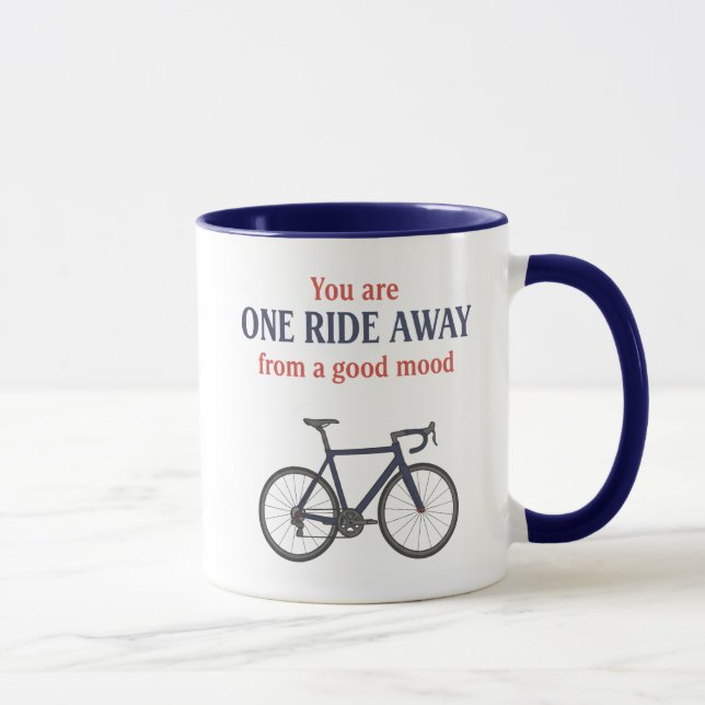Taza You Are One Ride Away From A Good Mood  (Derecha)
