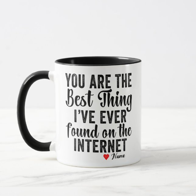 TAZA YOU ARE THE BEST THING I´VE EVER FOUND (Izquierda)