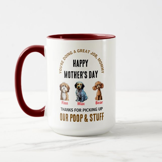 Taza You’re Doing A Great Job Mommy – Cute Mother’s Day (Izquierda)