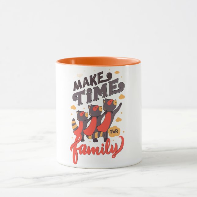Taza Your coffee with your loved ones – the family mug (Centro)