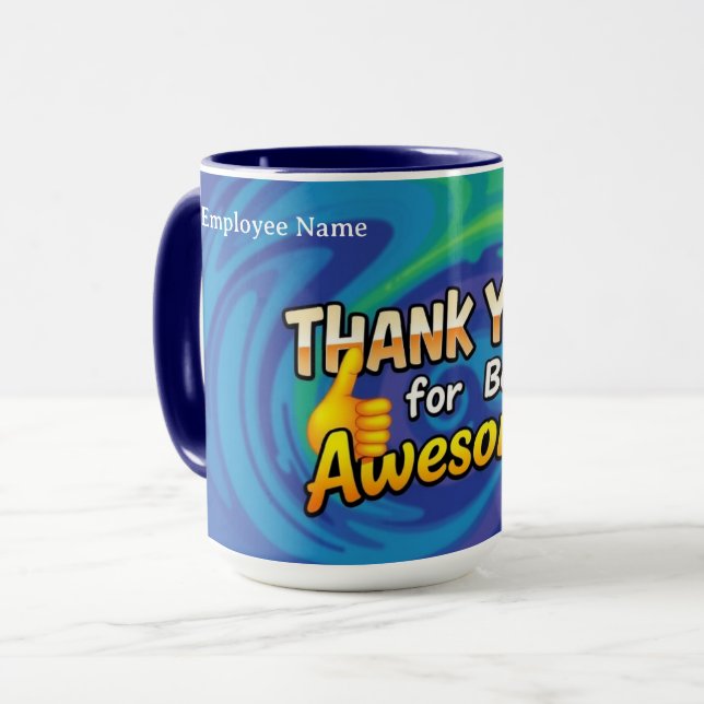 Taza Your Daily Dose of Awesome | Premium Recognition (Anverso izquierdo)