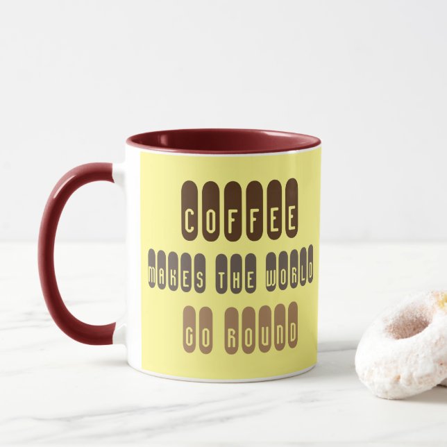 Taza "Your Morning Lift" Combo Coffee Mug (Con donut)