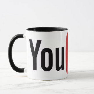 Taza YouTube icon Mug