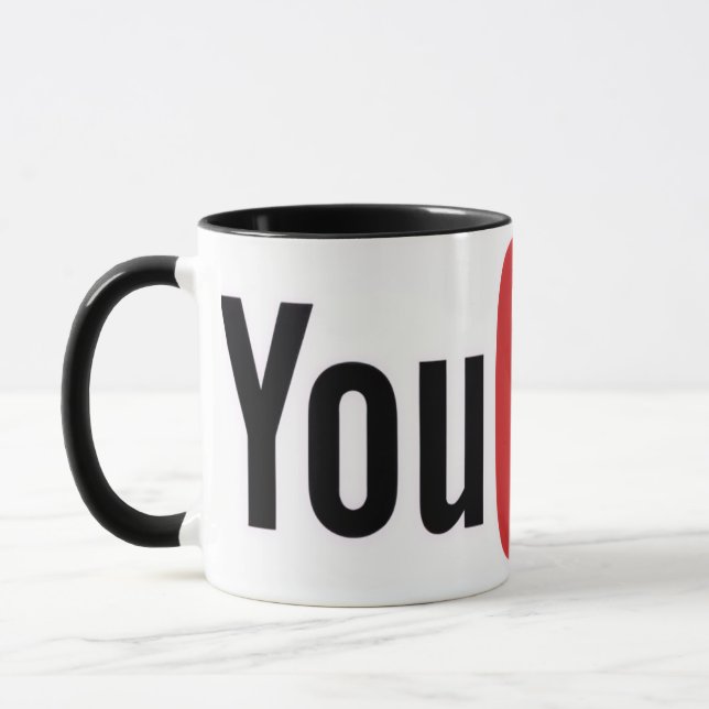 Taza YouTube icon Mug (Izquierda)